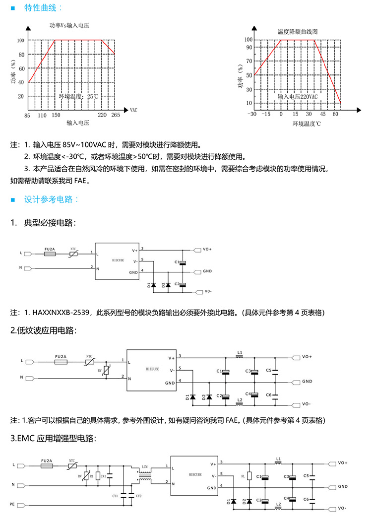 HA12N10B-2539的特性曲線和應(yīng)用電路